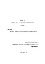 Eseja 'Judical Trials do not Help Victims Heal', 1.