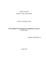 Diplomdarbs 'AAS "Baltikums" konkurētspējas paaugstināšanas iespējas', 1.