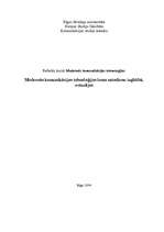 Referāts 'Modernās komunikācijas tehnoloģijas loma mūsdienu izglītībā, e-studijas', 1.