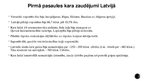 Prezentācija 'Pirmā Pasaules kara gaitas Latvijā', 14.