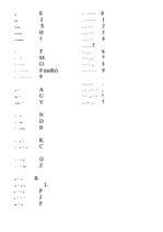 Konspekts 'Morzas ābece', 1.