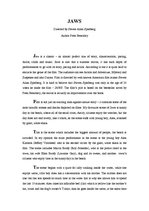 Eseja 'Essay about the Film "Jaws"', 1.