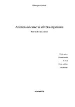 Referāts 'Alkohola ietekme uz cilvēka organismu', 1.
