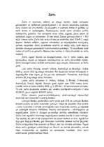 Konspekts 'Zelts', 1.