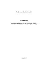 Referāts 'Tiesību piemērošanas operācijas', 1.