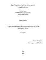 Referāts '2-3 gadu vecu bērnu kustību attīstība pirmsskolas izglītības iestādes pedagoģisk', 1.