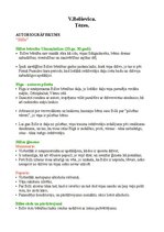 Konspekts 'Vizmas Belševicas darbu tēžu analīze', 1.