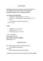 Referāts 'L'agence de voyage Airtour ', 2.