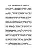 Eseja 'Tūrisma maršruts ārzemniekam, kurš ciemojas Latvijā', 1.