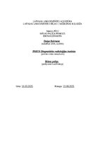Prakses atskaite 'Māsas palīga prakses dienasgrāmata', 1.