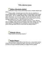 Konspekts 'Džerijs Spinelli "Zvaigžņu meitene"', 11.