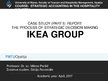 Prezentācija 'The Process of Strategic Decision Making. "IKEA Group"', 1.