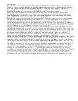 Eseja 'Pornography', 1.