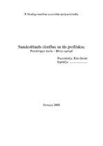 Referāts 'Saaukstēšanās slimības un to profilakse', 1.