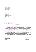 Paraugs 'Pieteikuma vēstule', 1.