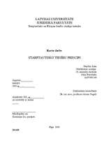 Referāts 'Starptautisko tiesību principi', 1.