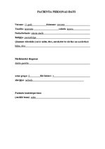 Paraugs 'Pacienta aprūpes plāns pediatrijā', 2.