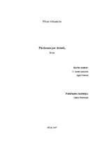 Eseja 'Pārdomas par dvēseli', 1.