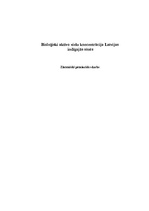 Referāts 'Bioloģiski aktīvo vielu koncentrācija Latvijas indīgajās sēnēs', 1.