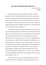 Eseja 'Taho ezera Kalifornijā, ASV, komplicēts apraksts', 1.