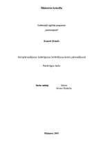 Referāts 'Autopārvadājumu izdevīguma izvērtējums kravu pārvadājumā', 1.