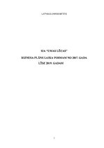 Biznesa plāns 'SIA "Umas lēcas" biznesa plāns', 1.