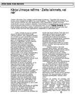 Eseja 'Kārļa Ulmaņa režīms – zelta laikmets vai nē?', 1.