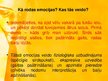 Prezentācija 'Emocijas un jūtas', 2.