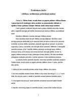 Konspekts 'Praktiskais darbs vēlēšanu mehānisma politiskajā analīzē', 1.