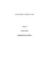 Konspekts 'Profesionālā ētika', 1.