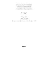 Konspekts 'Latvijas televīziju raidījumu analīze: realitātes šovs "Lauku sēta"', 1.