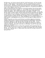 Eseja 'No Hopes for Man? ', 1.