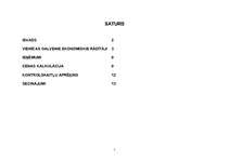 Referāts 'Viesnīcas finanšu aprēķini', 1.