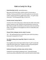 Konspekts 'Kultūra Latvijā 16.-18.gadsimtā', 1.