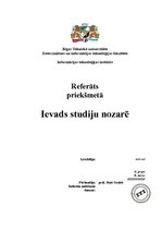 Referāts 'XML tehnoloģijas', 1.