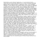 Eseja 'Animal Behavior', 1.