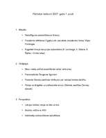 Konspekts 'Politiskie notikumi', 1.