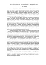 Eseja '"Pasaule nav ļaunums, bet tā vienkārši ir atšķirīga no Dieva." (M.Subačs)', 1.