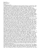 Eseja 'Little American Hero', 1.