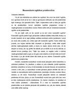 Eseja 'Humanitārās izglītības priekšrocības', 1.