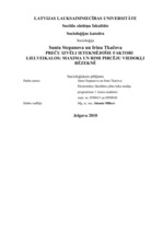 Prakses atskaite 'Preču izvēli ietekmējošie faktori lielveikalos: Maxima un Rimi pircēju viedokļi', 1.