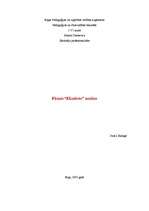 Eseja 'Mākslas filmas "Elizabete" analīze', 1.