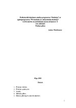 Prakses atskaite 'Aktīvā mācību un audzināšanas prakse pirmsskolā', 1.