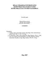 Konspekts 'Ekonomiskās sistēmas', 1.