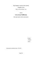 Konspekts 'Treniņstunda "Skaņu pasaule"', 1.