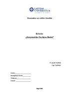 Konspekts 'Starptautisko norēķinu banka', 1.