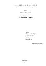 Referāts 'Pašvaldības Latvijā', 1.