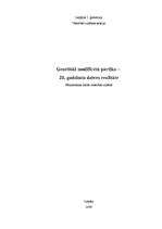 Referāts 'Ģenētiski modificētā pārtika - 21.gs. dzīves realitāte', 1.