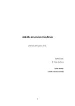 Referāts 'Apģērbs senatnē un mūsdienās', 1.