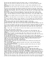 Eseja 'The Great Bear Hunt', 1.